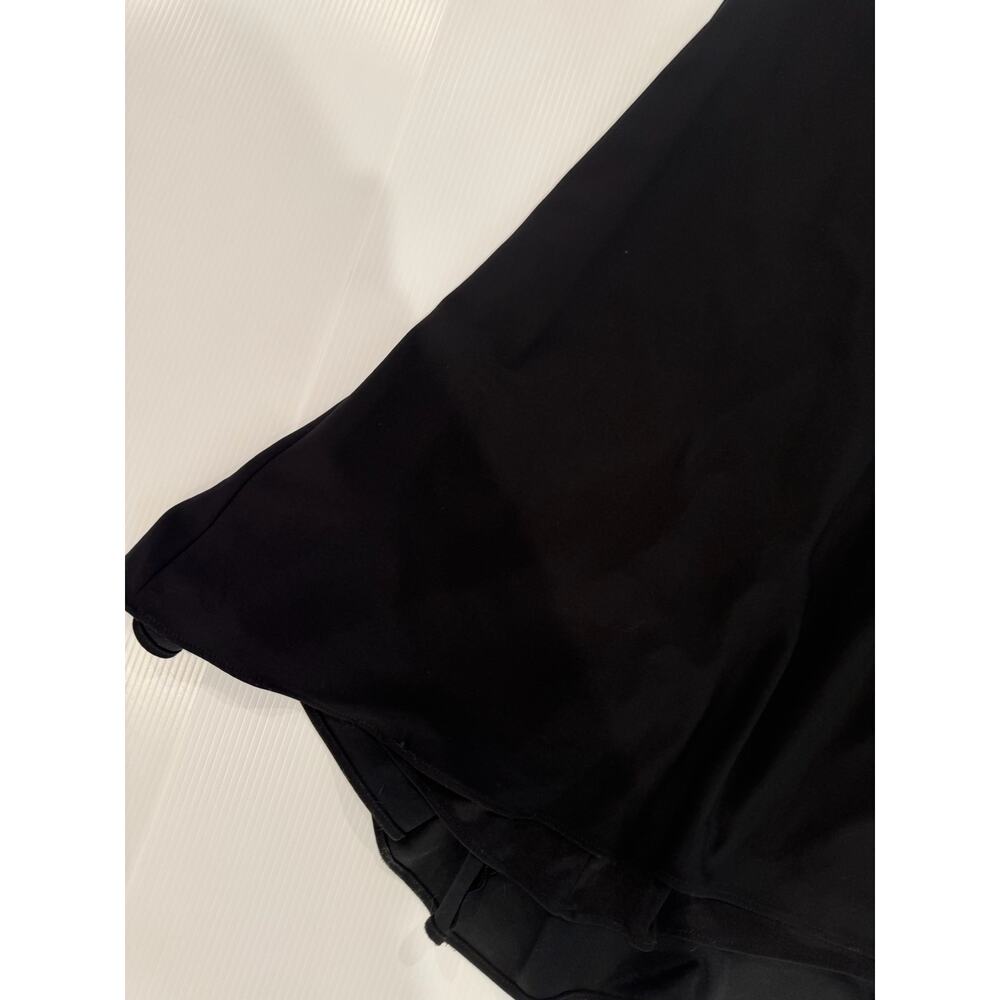 Xscape Mermaid Evening Gown Dress 4 Black Beaded Open Back Formal Gala Slit NWT - Picture 9 of 16